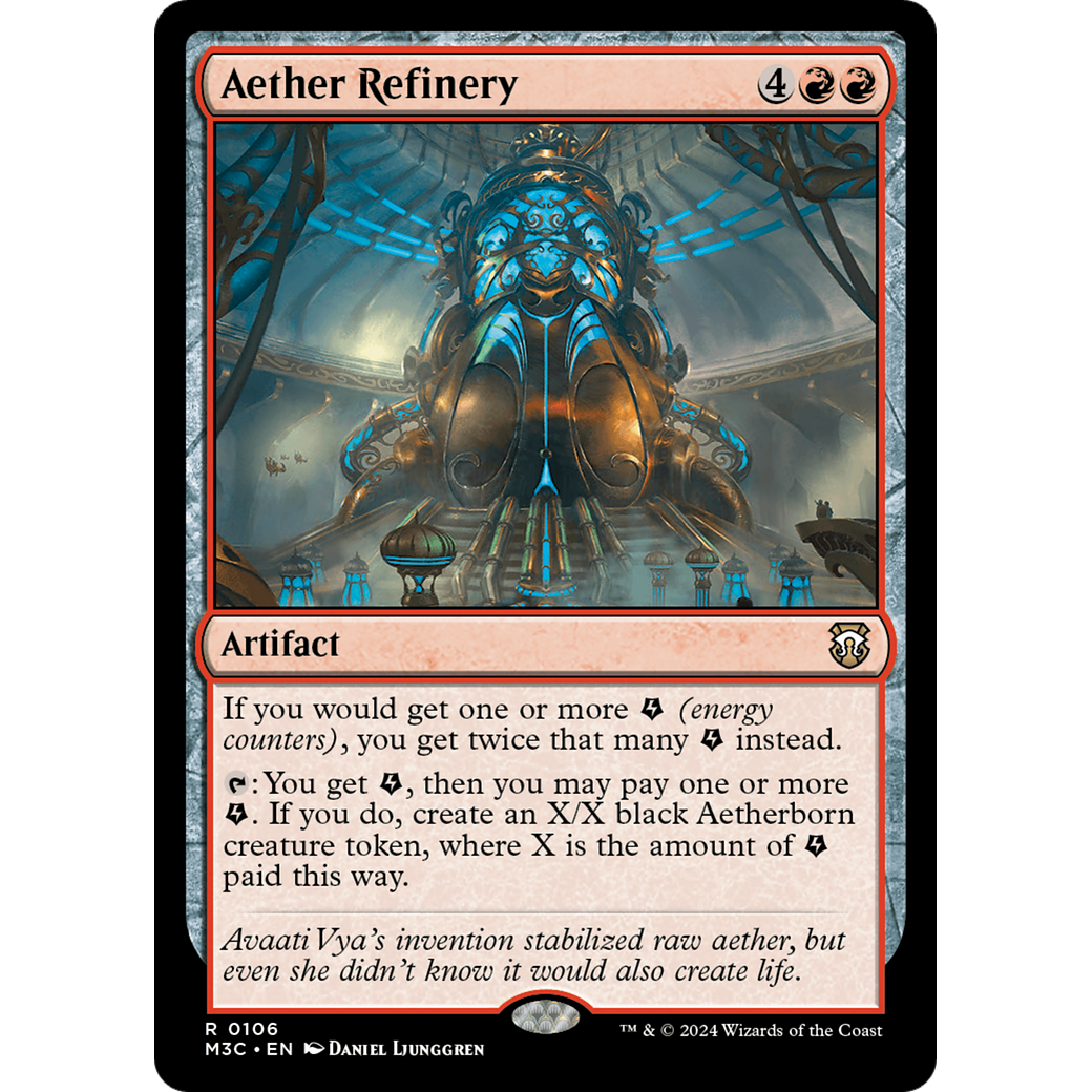 Aether Refinery (M3C-106) - Modern Horizons 3 Commander