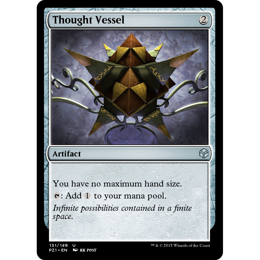 Thought Vessel (PZ1-131) - Legendary Cube Prize Pack Foil