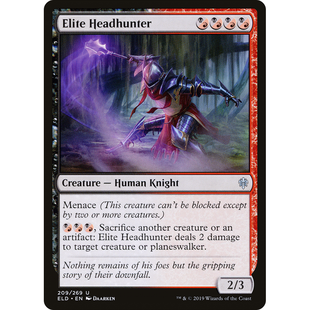 Elite Headhunter (ELD-209) - Throne of Eldraine