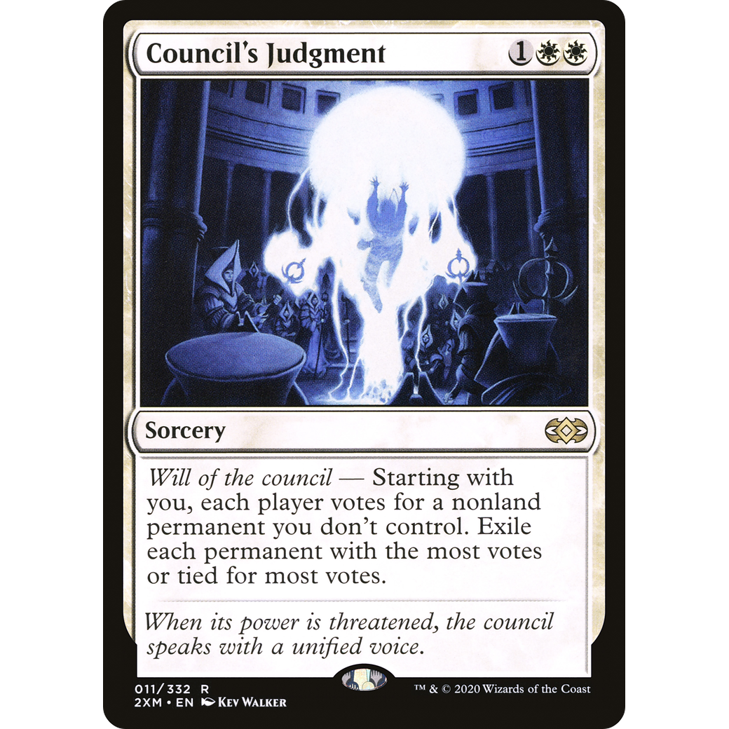 Council's Judgment (2XM-011) - Double Masters Foil