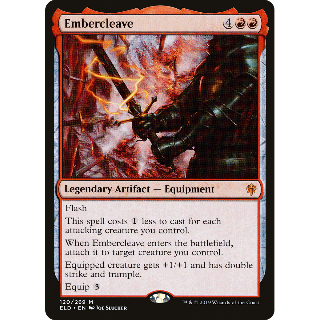 Embercleave (ELD-120) - Throne of Eldraine Foil