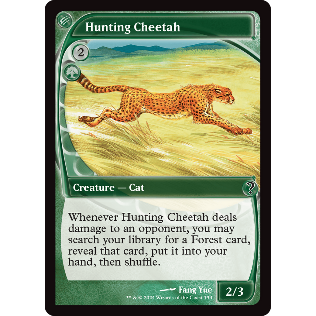 Hunting Cheetah (Future Sight) (MB2-134) - Mystery Booster 2