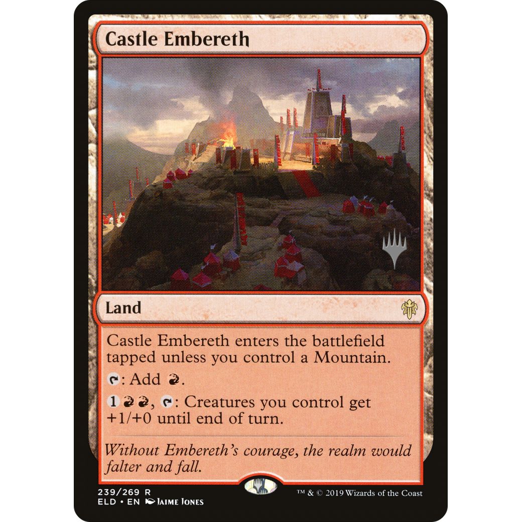 Castle Embereth (PPELD-239) - Throne of Eldraine Promos