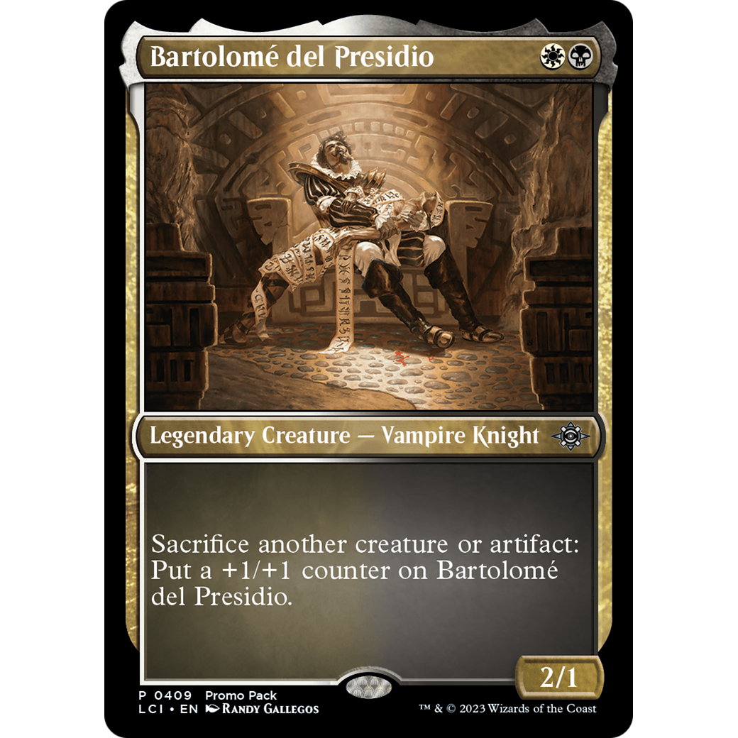 Bartolomé del Presidio (PPLCI-409) - The Lost Caverns of Ixalan Foil