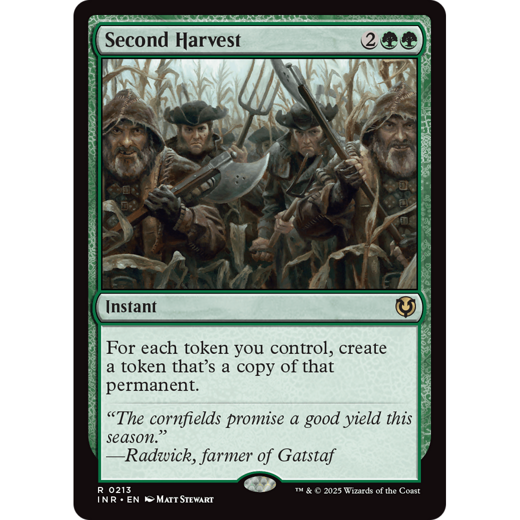 Second Harvest (INR-213) - Innistrad Remastered
