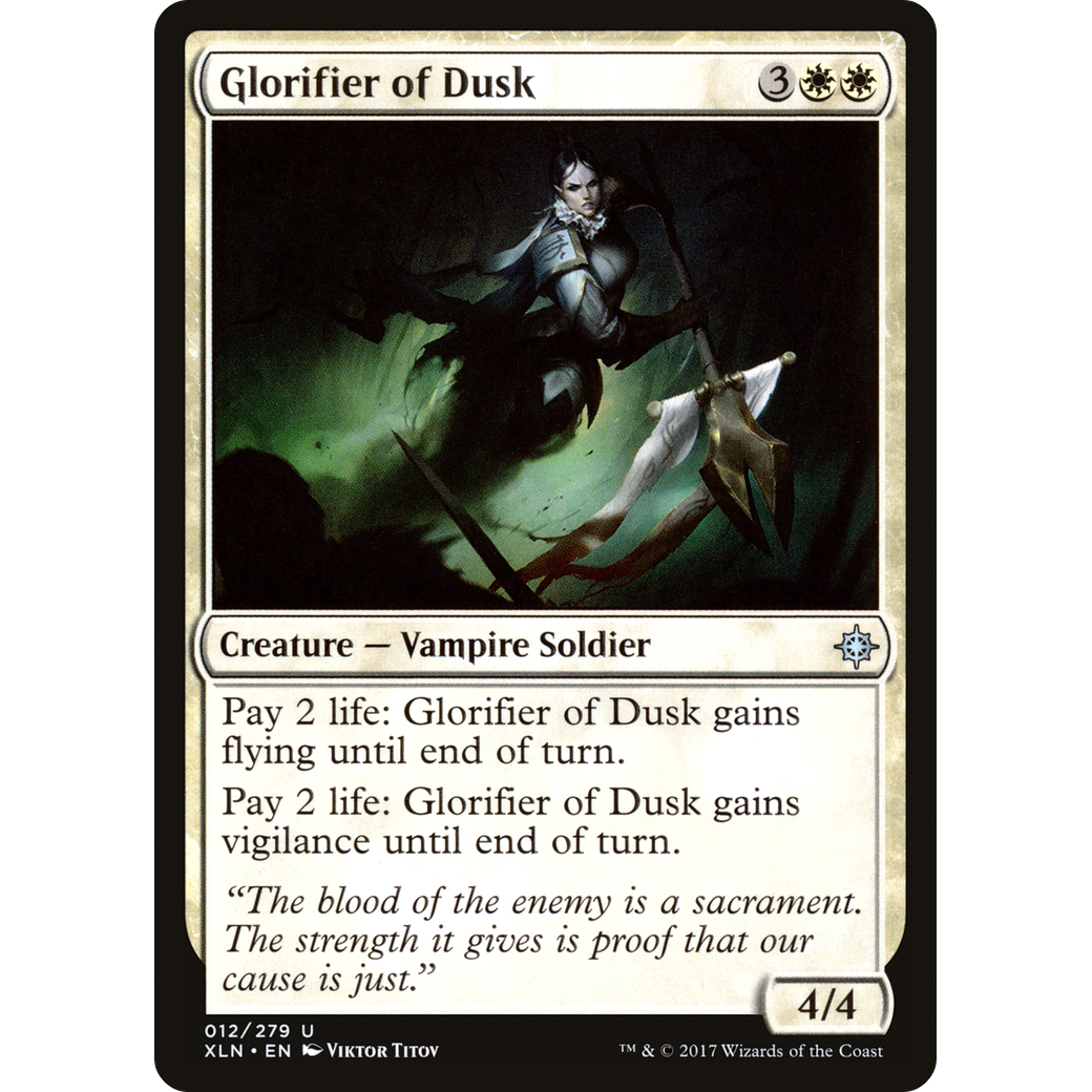 Glorifier of Dusk (XLN-012) - Ixalan Foil