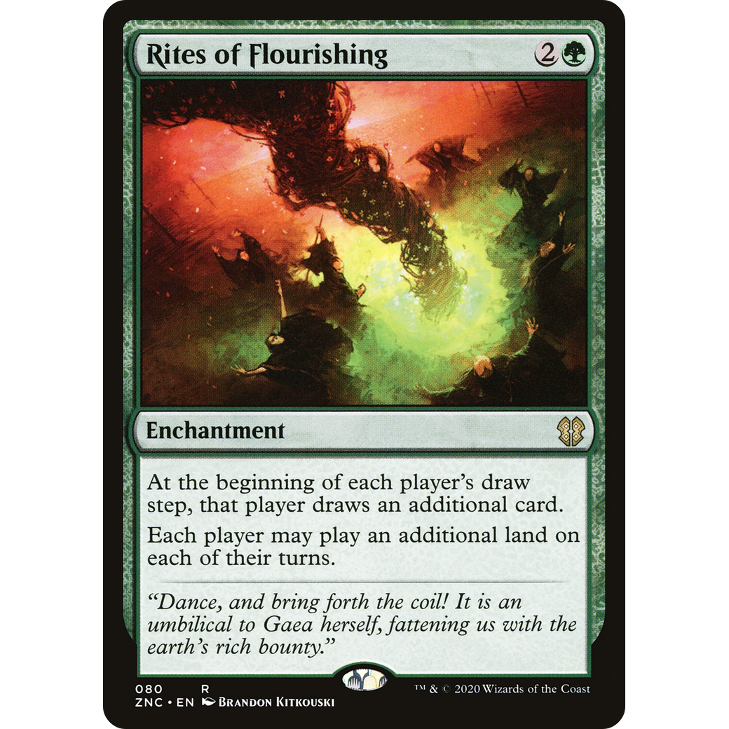 Rites of Flourishing (ZNC-080) - Zendikar Rising Commander