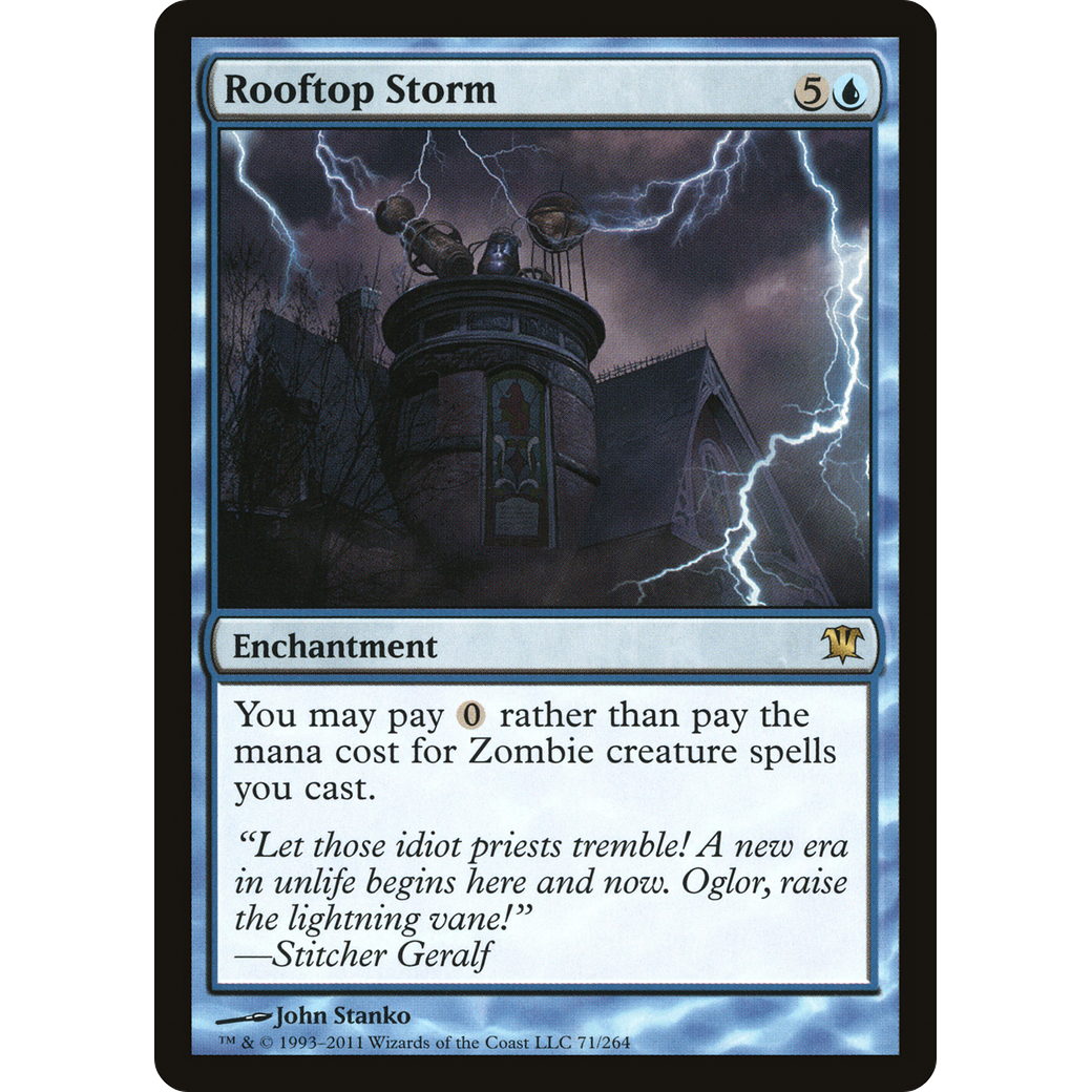 Rooftop Storm (ISD-071) - Innistrad