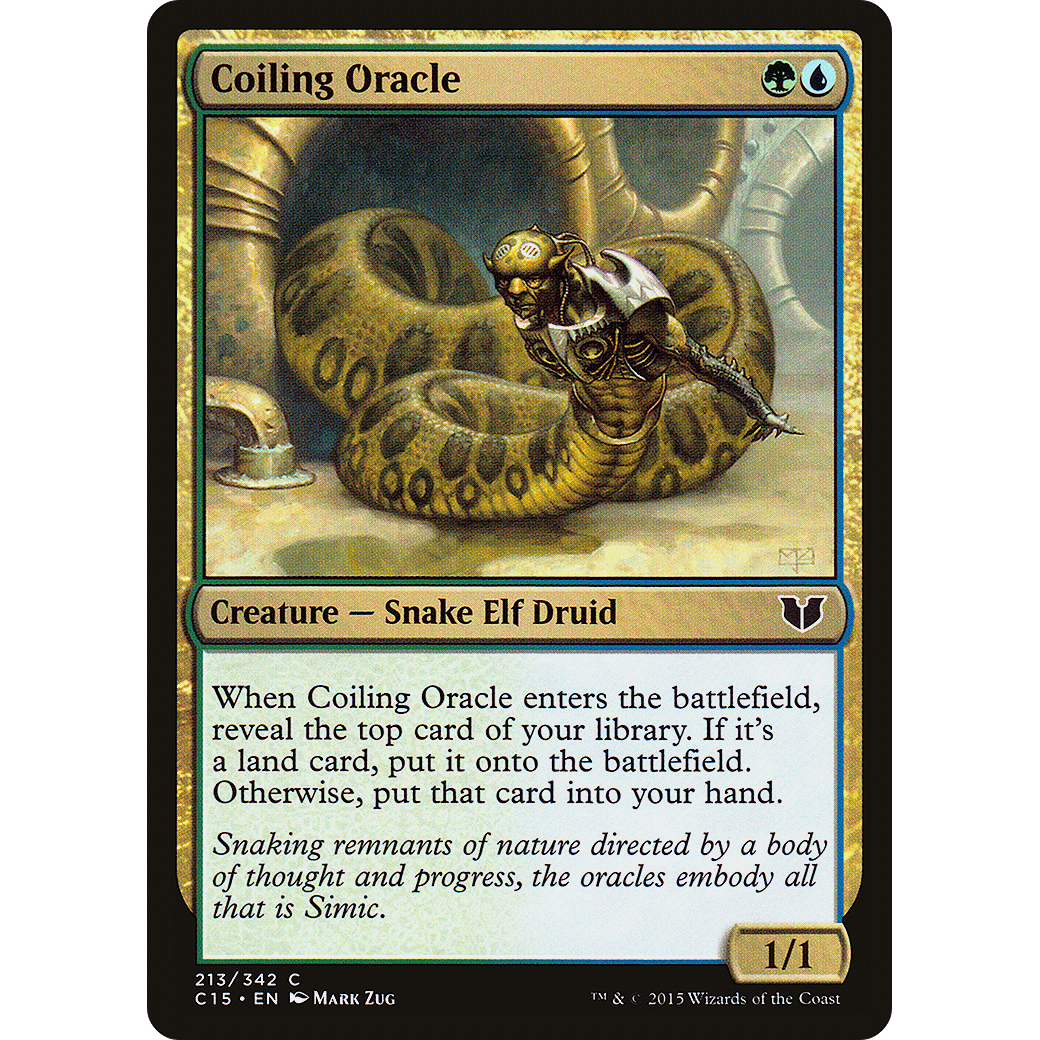 Coiling Oracle (C15-213) - Commander 2015
