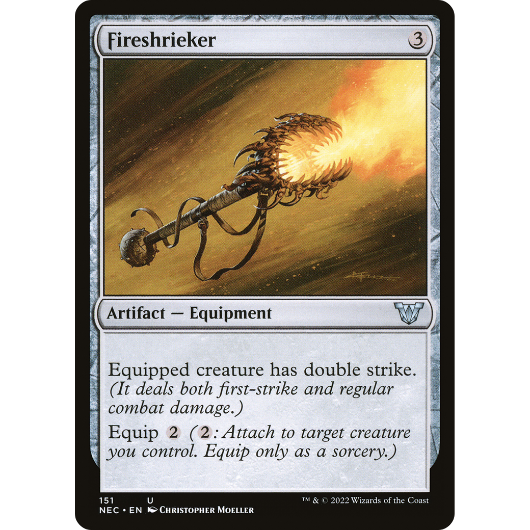 Fireshrieker (NEC-151) - Neon Dynasty Commander