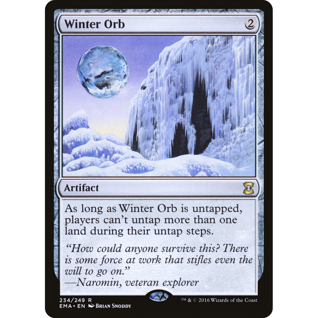 Winter Orb (EMA-234) - Eternal Masters Foil