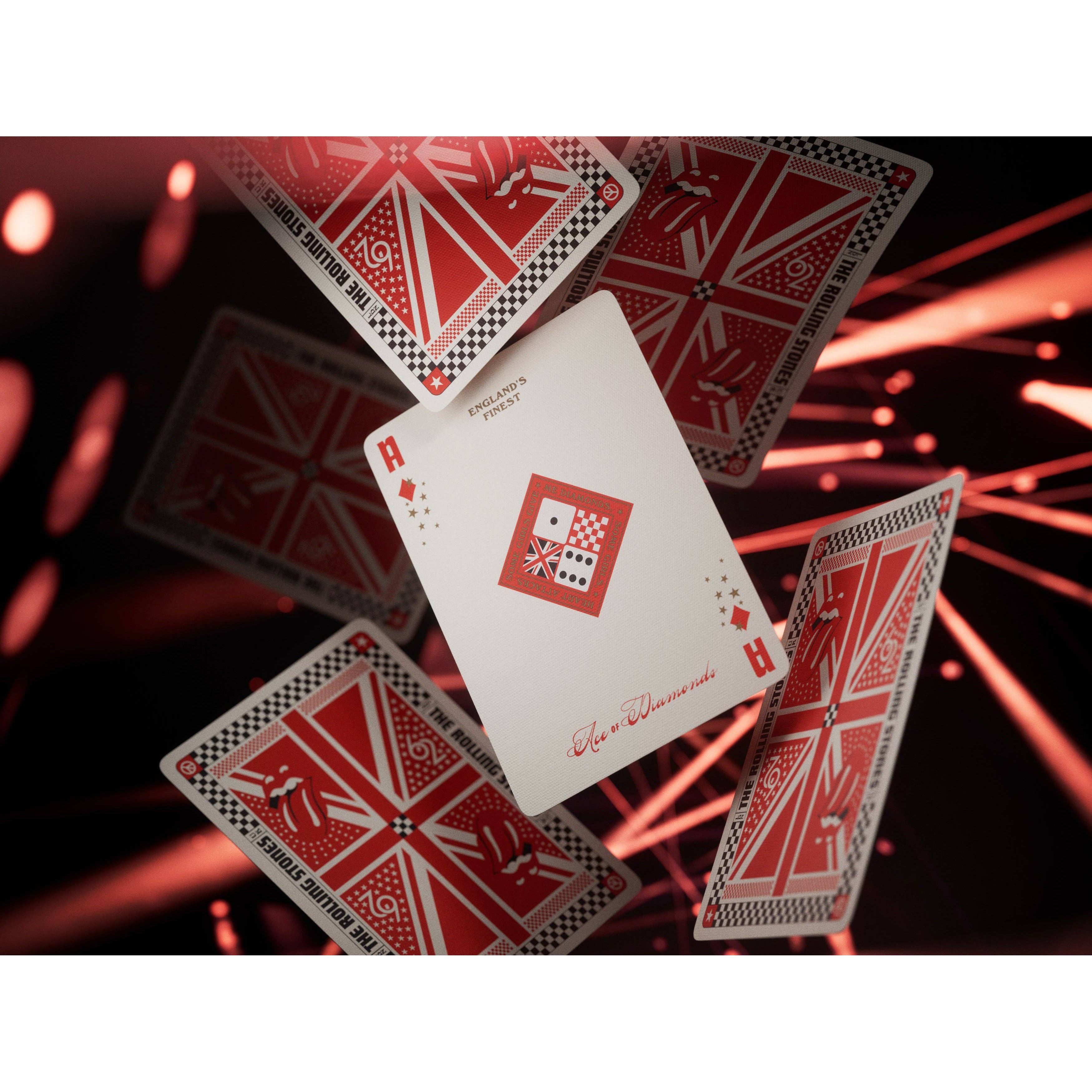 Rolling Stones Playing Cards