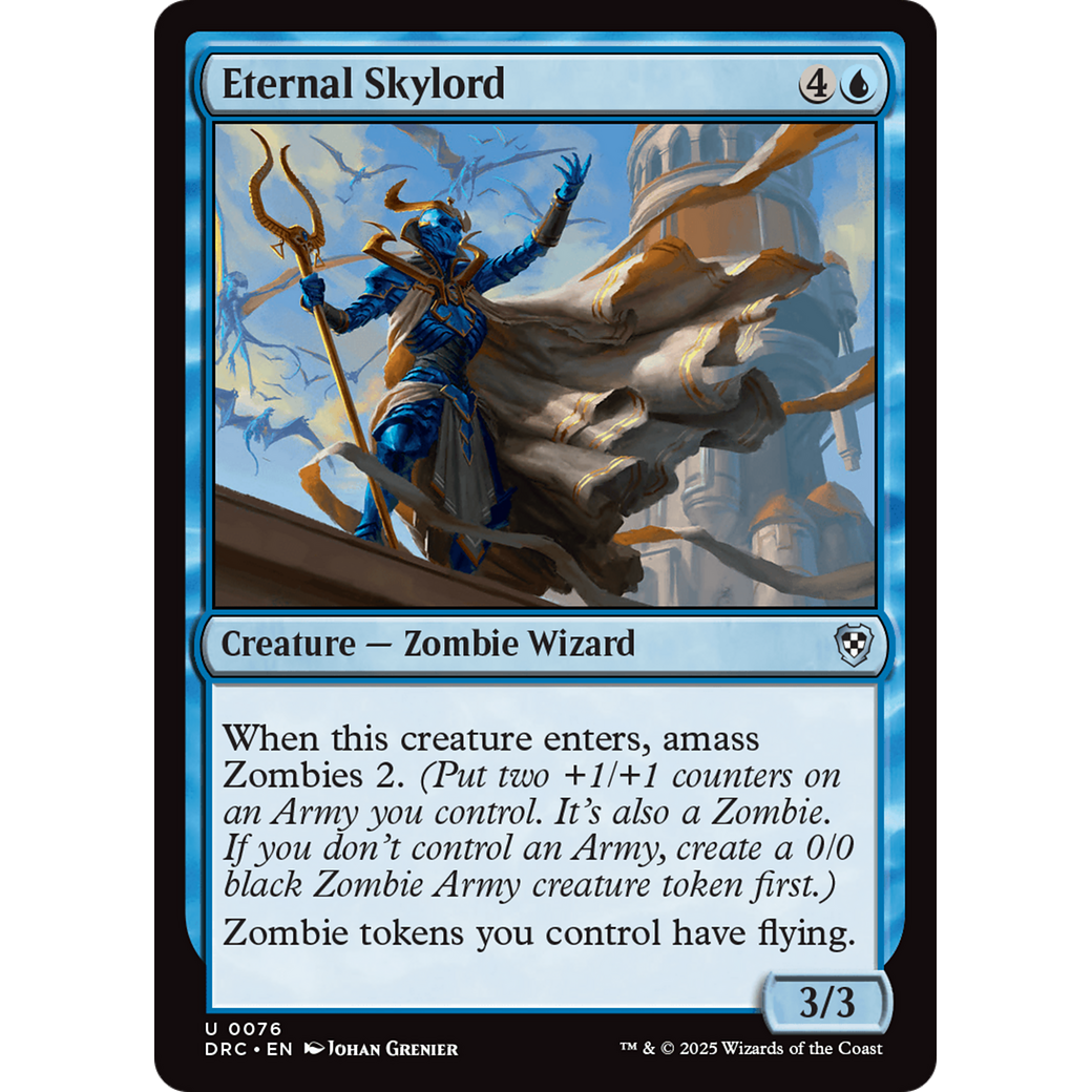 Eternal Skylord (DRC-076) - Commander: Aetherdrift Foil