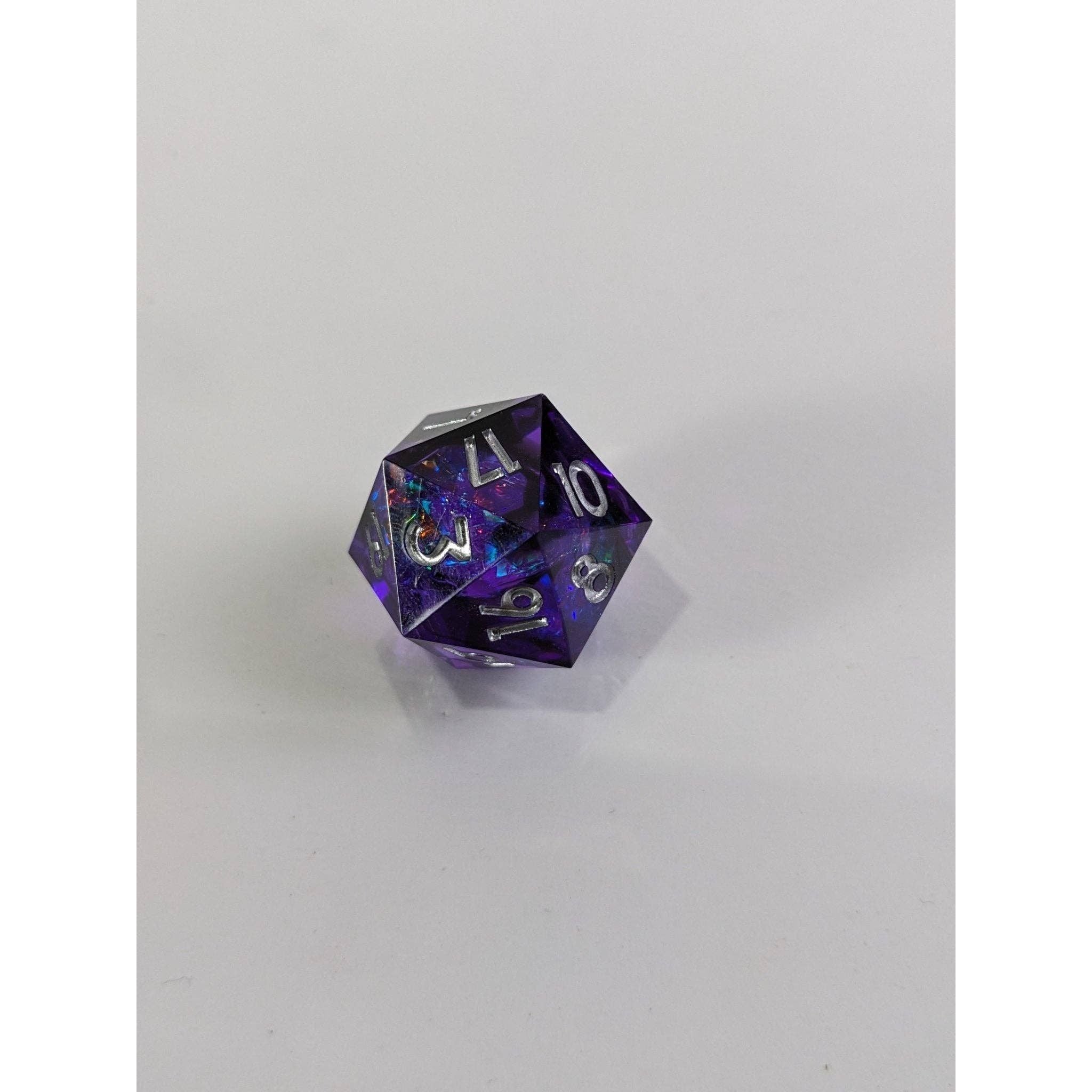 Mystic Nebula - 7 Piece Luxury D&D Dice Set