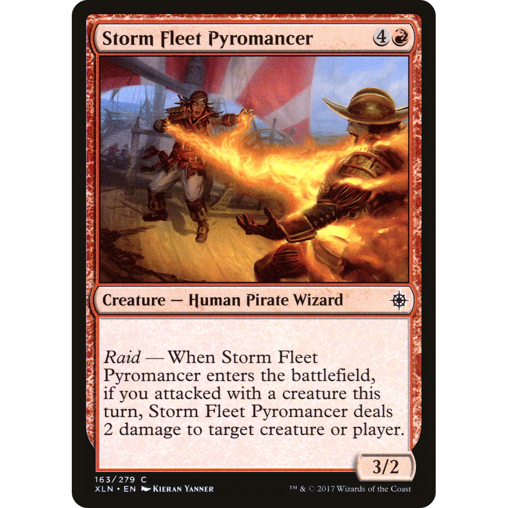 Storm Fleet Pyromancer (XLN-163) - Ixalan Foil