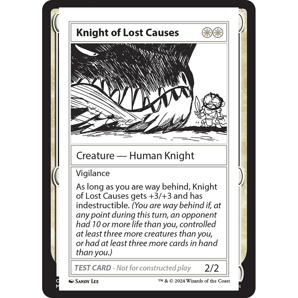 Knight of Lost Causes (MB2PC-) - Mystery Booster 2