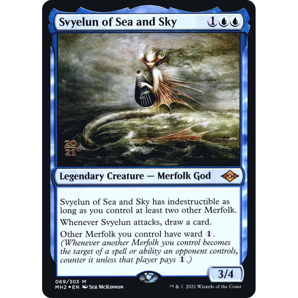 Svyelun of Sea and Sky (PRE-069) - Modern Horizons 2 Promos Foil