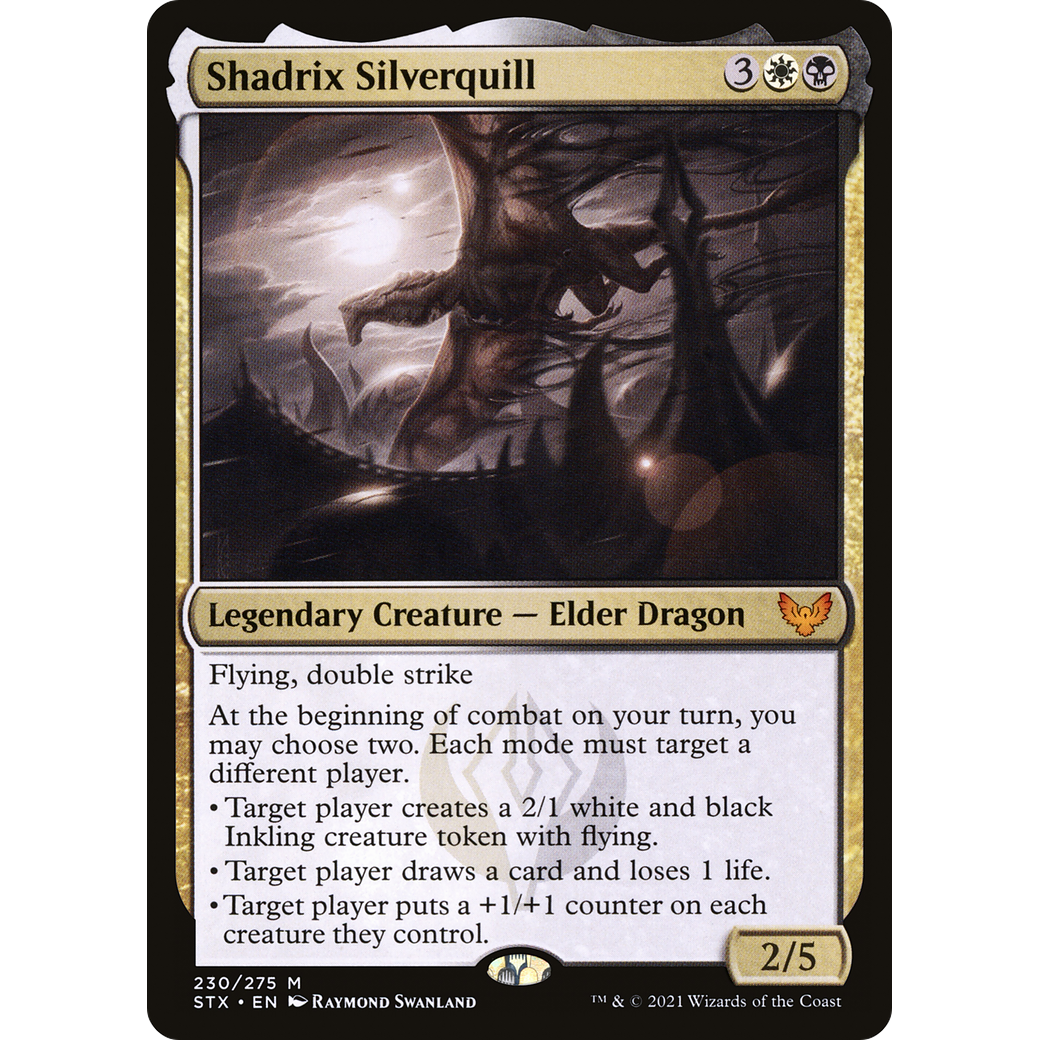 Shadrix Silverquill (STX-230) - Strixhaven: School of Mages Foil
