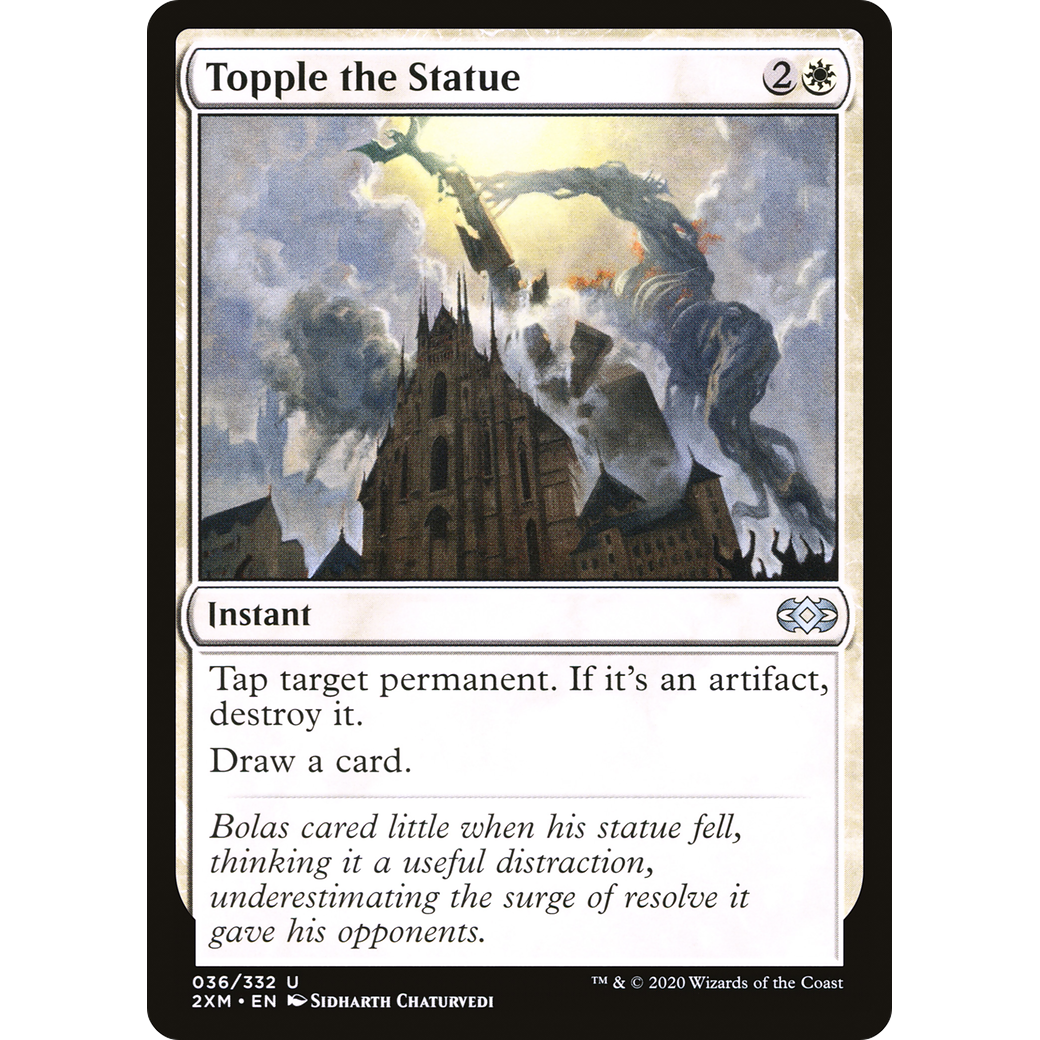 Topple the Statue (2XM-036) - Double Masters