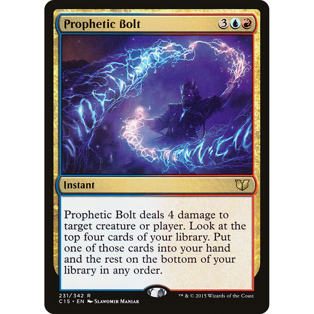 Prophetic Bolt (C15-231) - Commander 2015