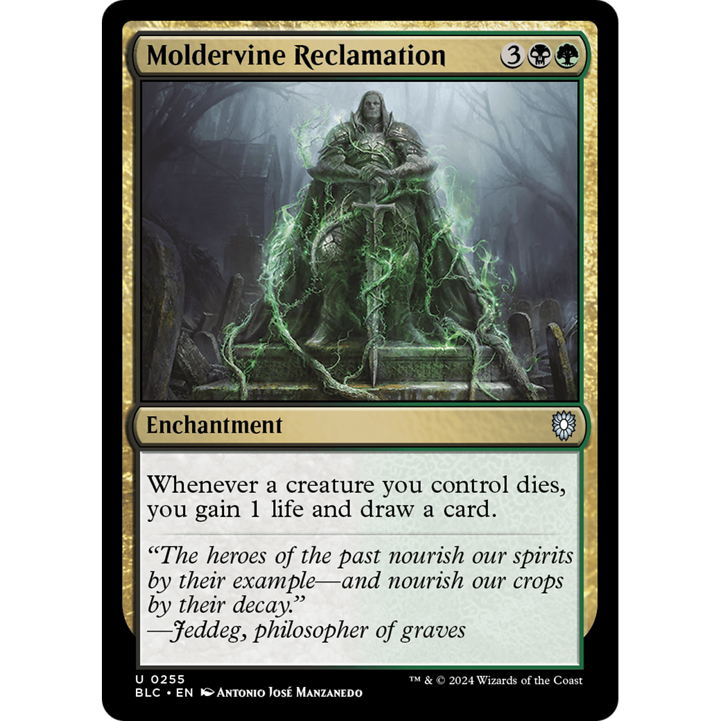 Moldervine Reclamation (BLC-255) - Bloomburrow Commander