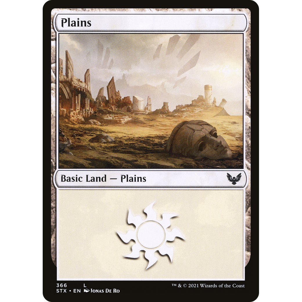 Plains (366) (STX-366) - Strixhaven: School of Mages