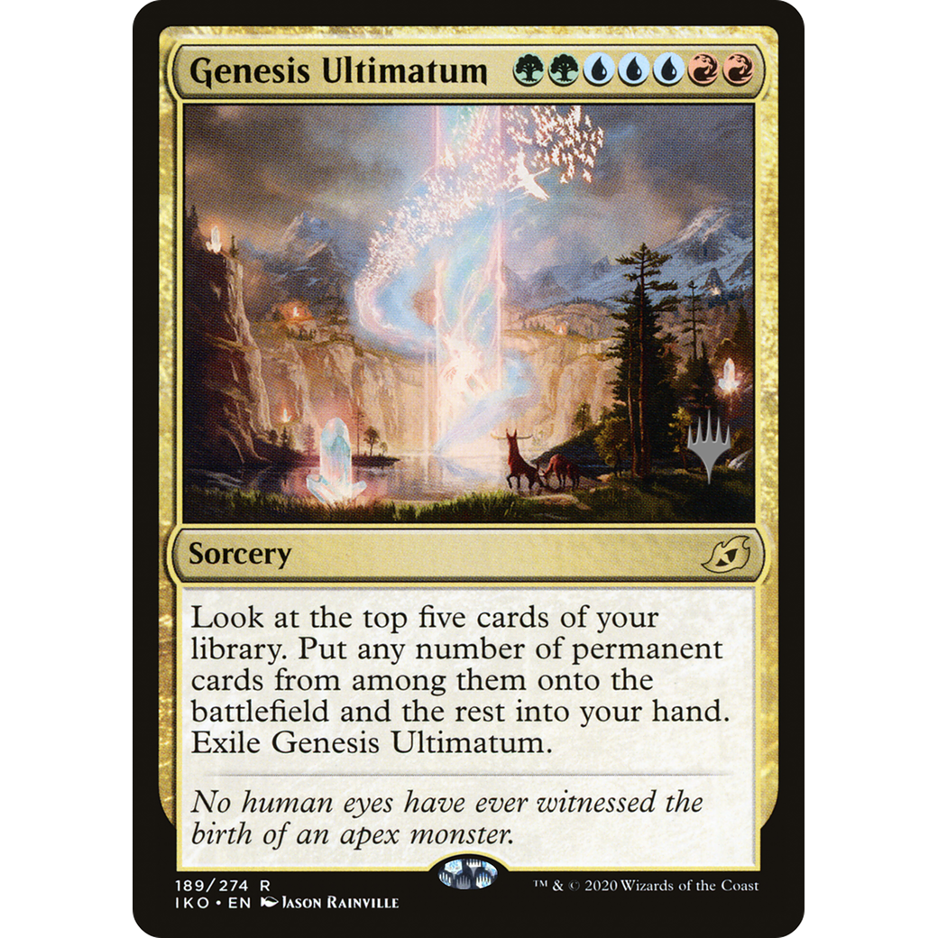 Genesis Ultimatum (PPIKO-189) - Ikoria: Lair of Behemoths Promos Foil