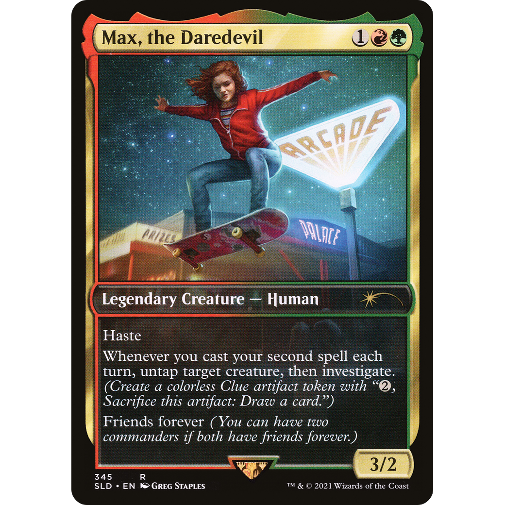 Max, the Daredevil (SLD-345) - Secret Lair Drop / Max, the Daredevil