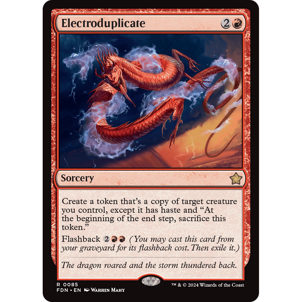 Electroduplicate (FDN-085) - Foundations Foil