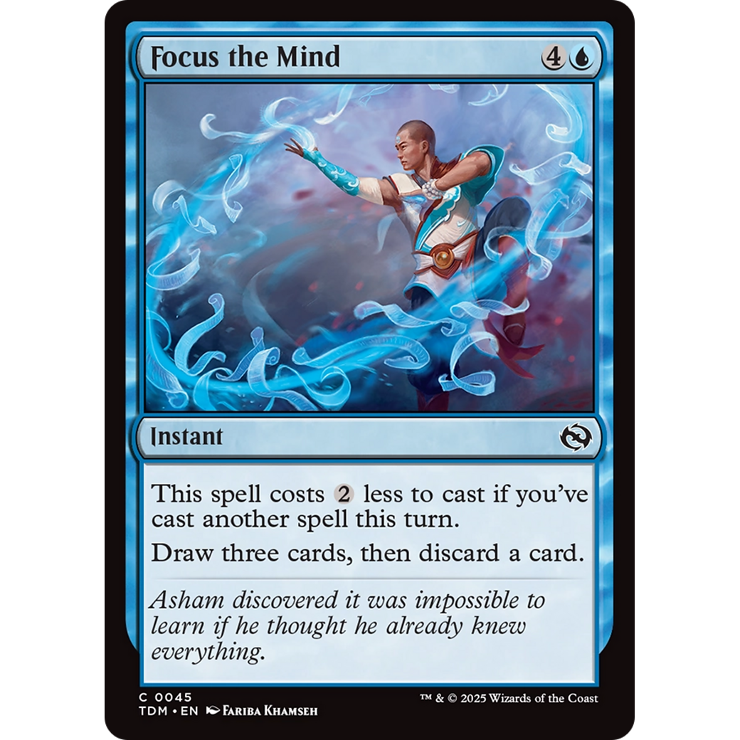 Focus the Mind (TDM-045) - Tarkir: Dragonstorm