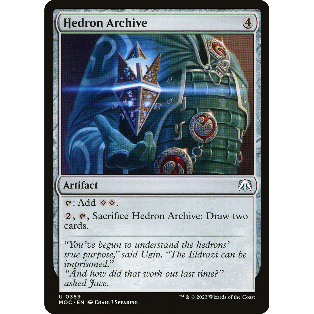 Hedron Archive (MOC-359) - March of the Machine Commander