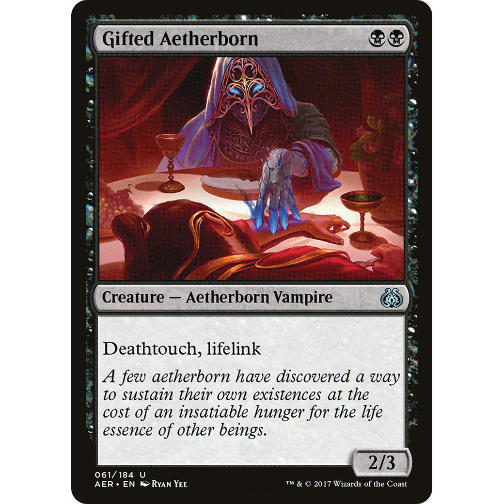 Gifted Aetherborn (AER-061) - Aether Revolt Foil