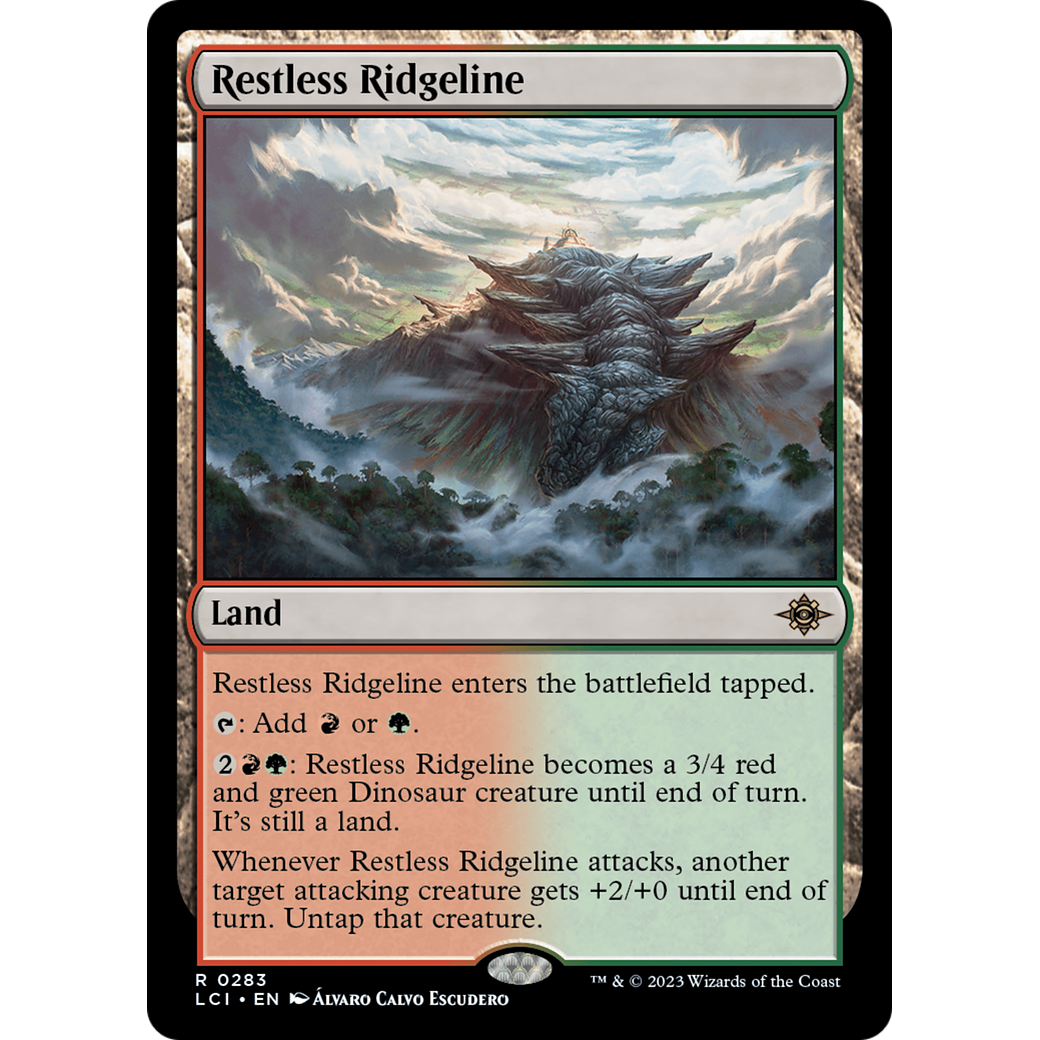 Restless Ridgeline (LCI-283) - The Lost Caverns of Ixalan