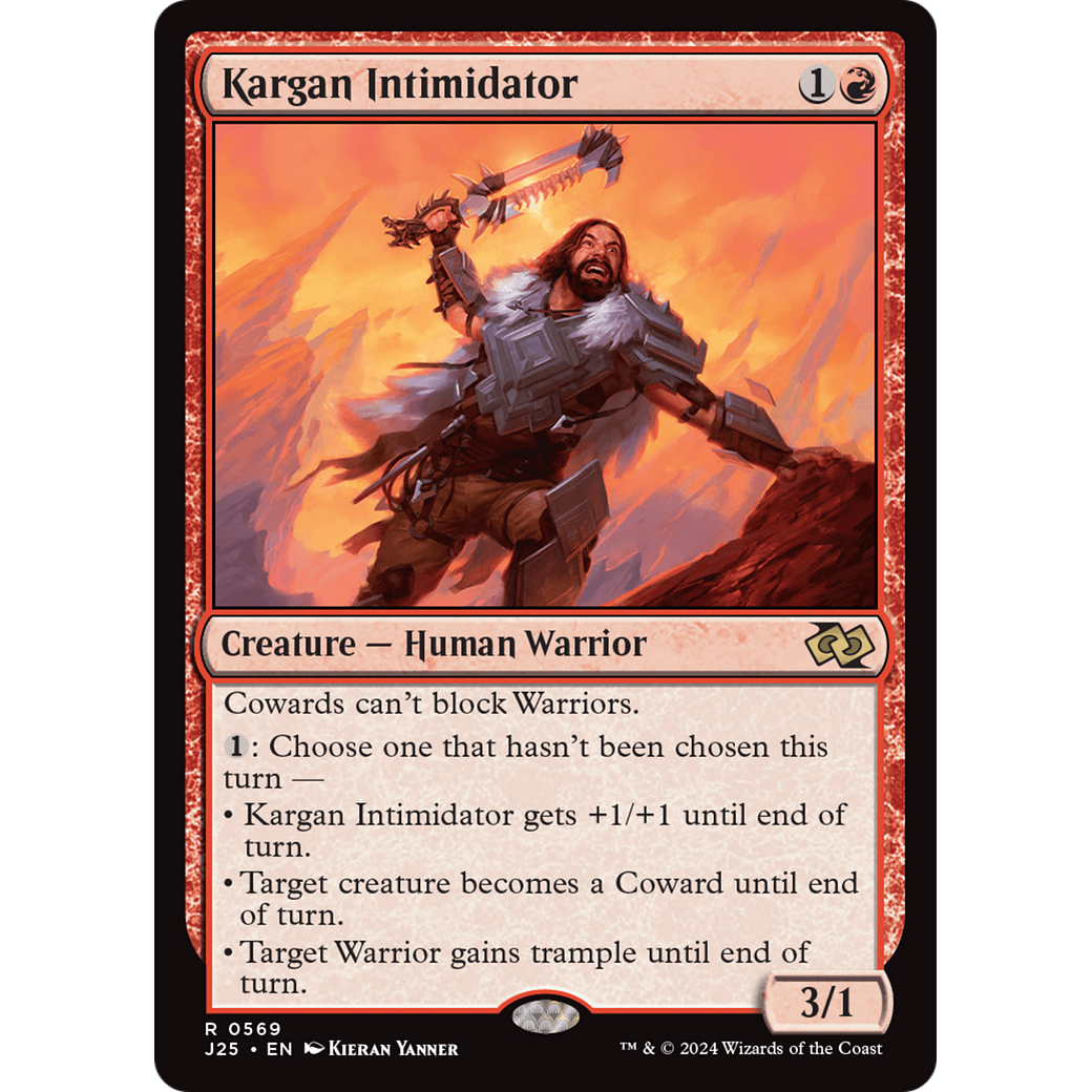 Kargan Intimidator (J25-569) - Foundations Jumpstart