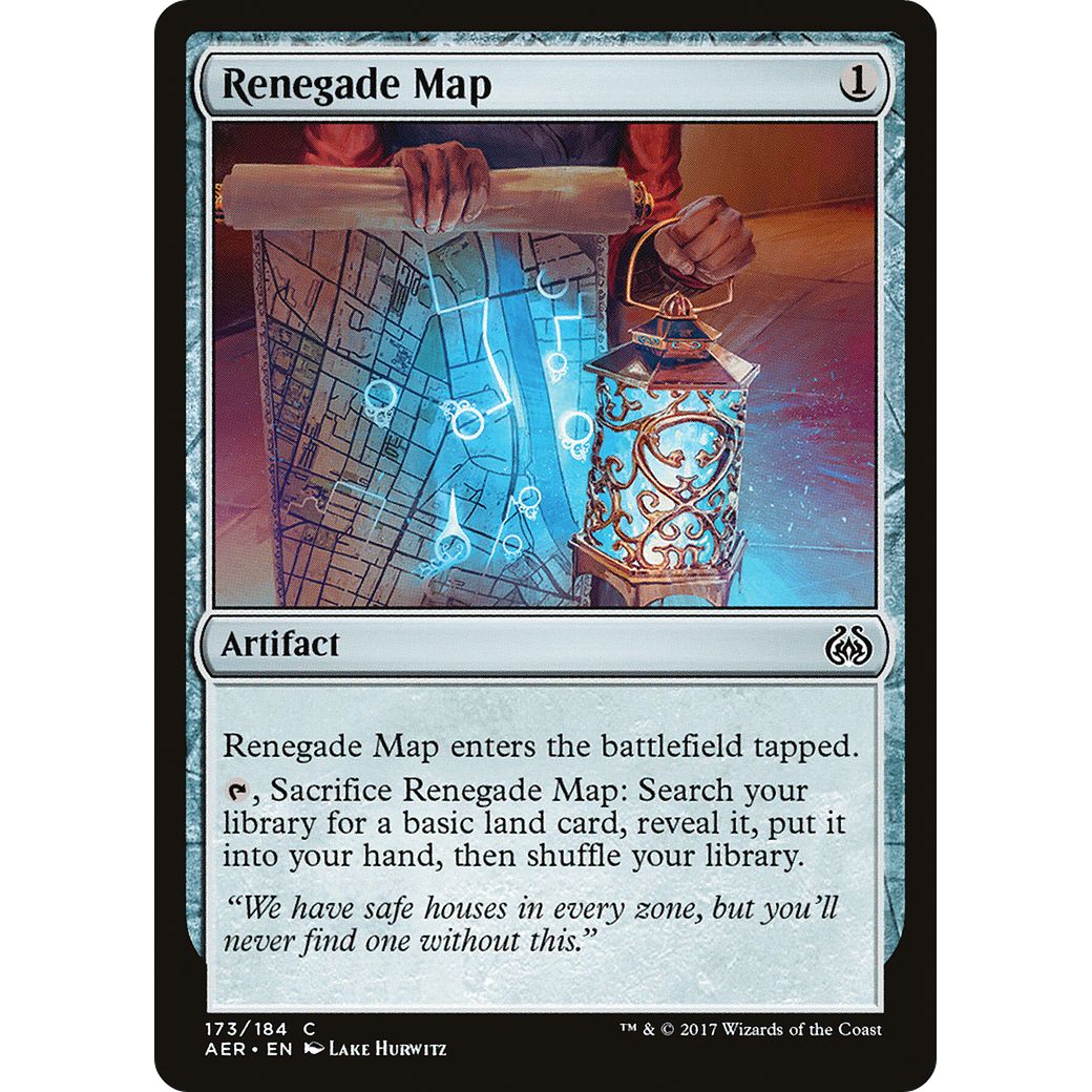 Renegade Map (AER-173) - Aether Revolt