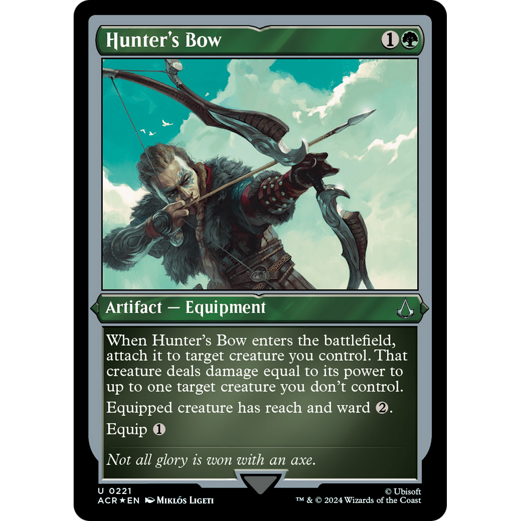 Hunter's Bow (ACR-221) - Assassin's Creed Etched Foil