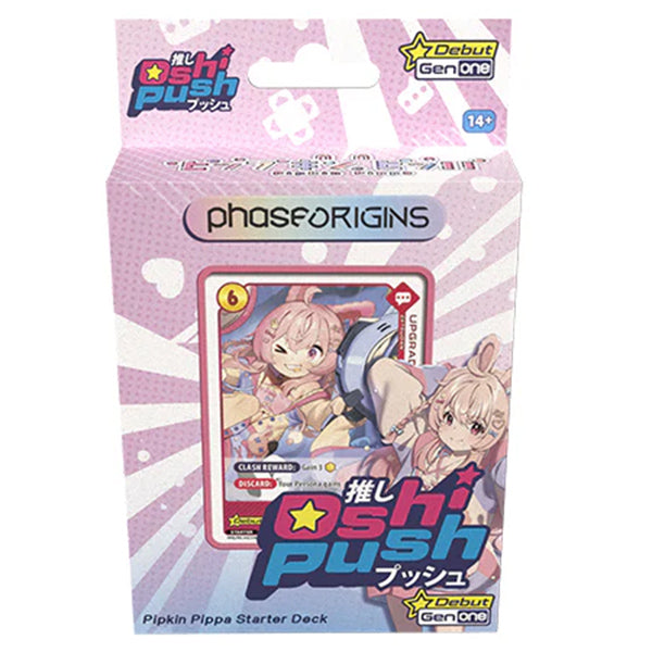 Oshi Push TCG: Gen One Phase Origins Starter Decks (Pre-Order Expected Release October2025)