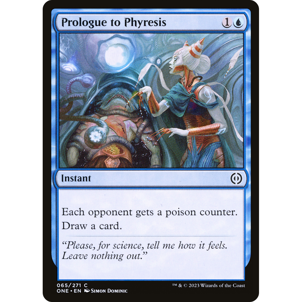 Prologue to Phyresis (ONE-065) - Phyrexia: All Will Be One Foil