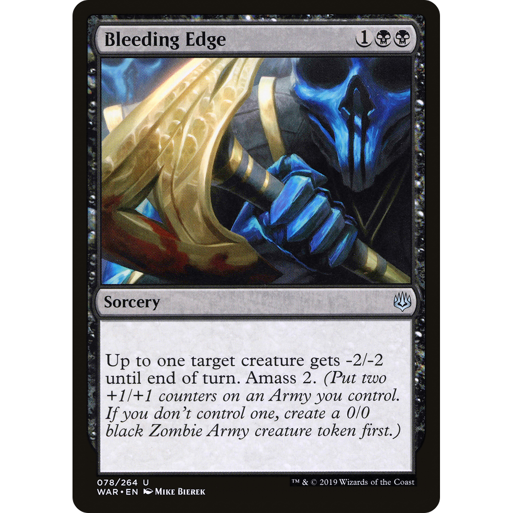 Bleeding Edge (WAR-078) - War of the Spark