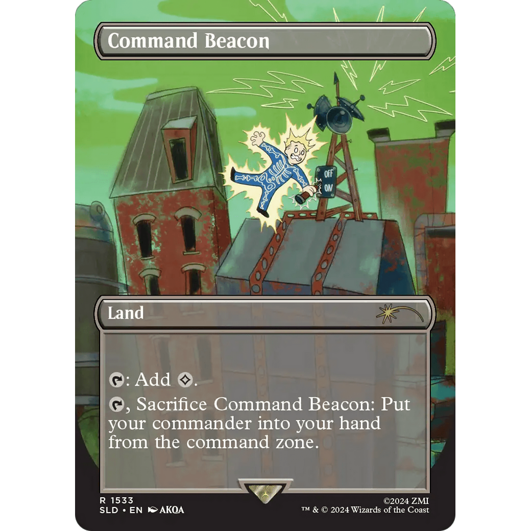 Command Beacon (SLD-1533) - Secret Lair Drop (Borderless)