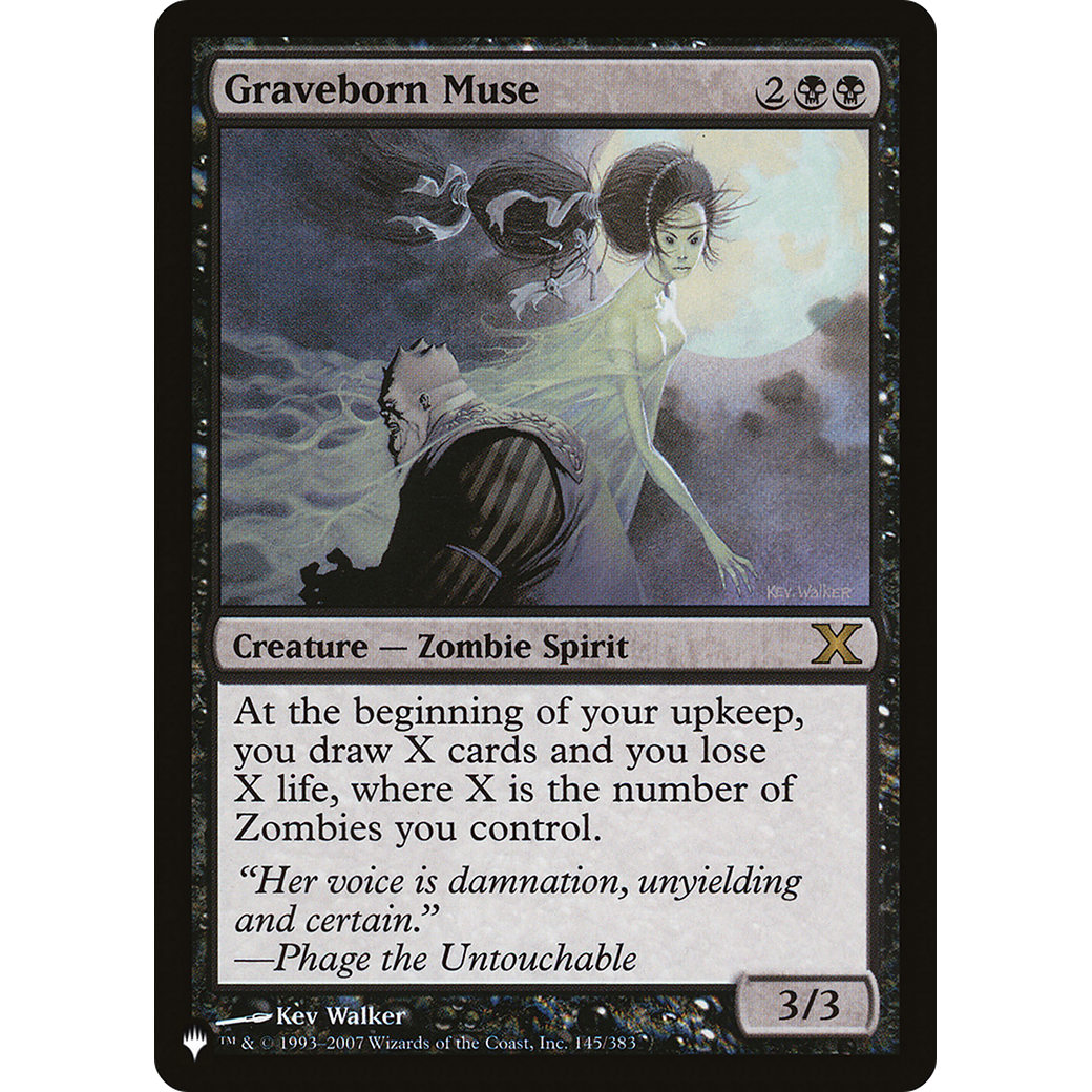 Graveborn Muse (LIST-145/383) - The List