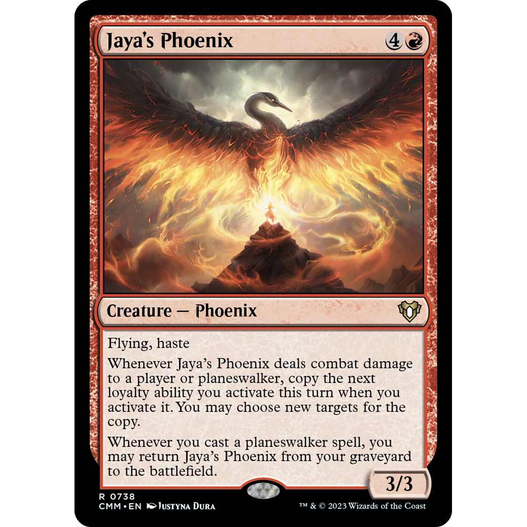 Jaya's Phoenix (CMM-738) - Commander Masters