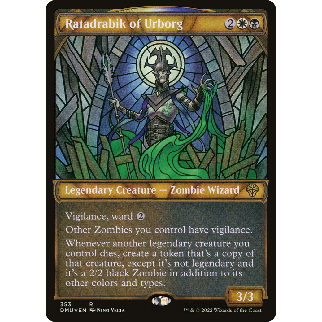 Ratadrabik of Urborg (Textured Foil) (DMU-353) - Dominaria United: (Showcase) Foil