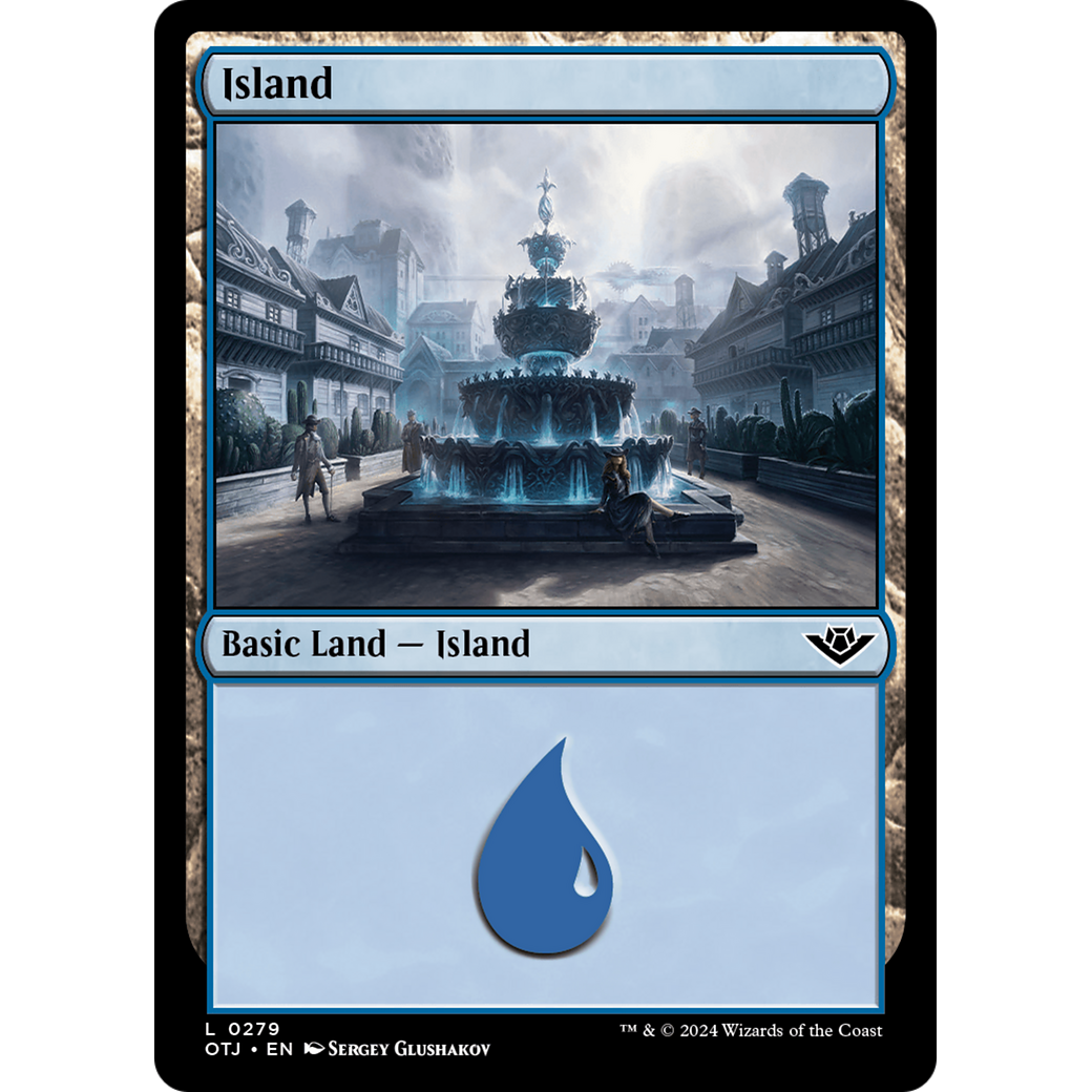 Island (OTJ-279) - Outlaws of Thunder Junction