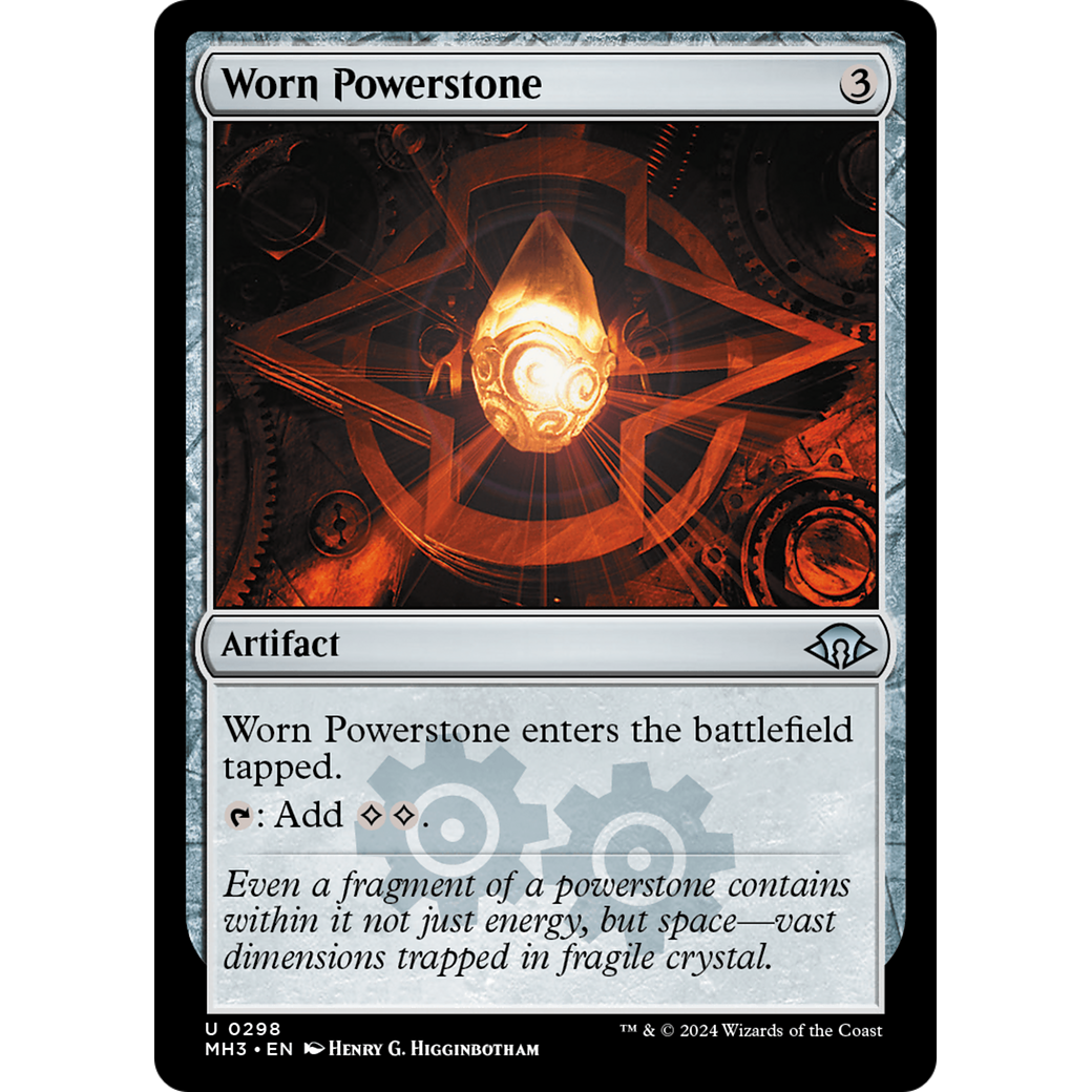 Worn Powerstone (MH3-298) - Modern Horizons 3