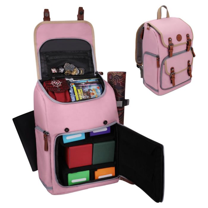 Enhance: Pink Mid-Size Card Storage Backpack