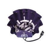 Enhance: 7-Set Metal Dice w/ Pouch - Purple