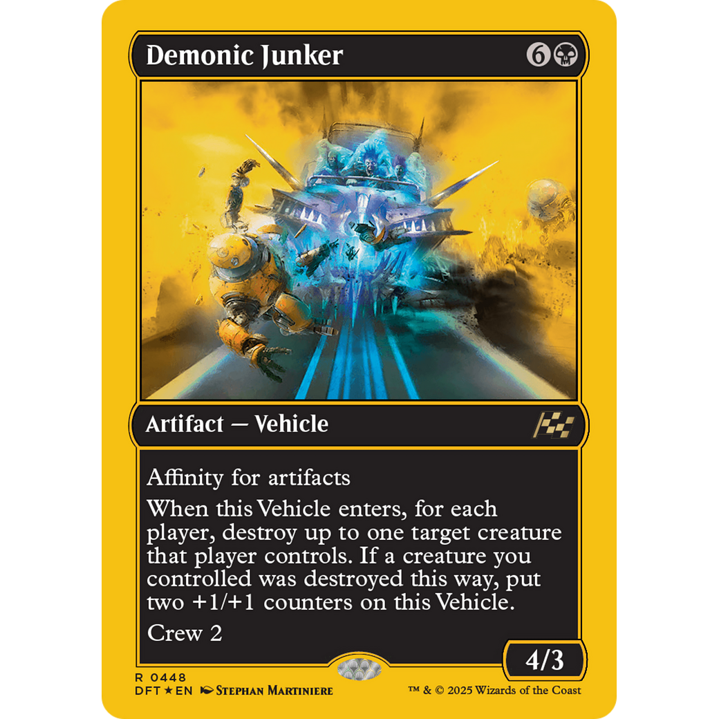 Demonic Junker (DFT-448) - Aetherdrift Foil
