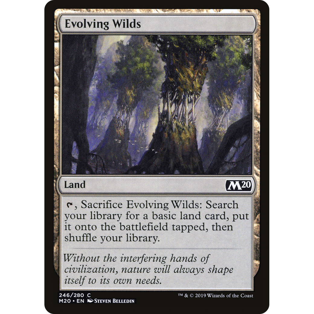Evolving Wilds (M20-246) - Core Set 2020