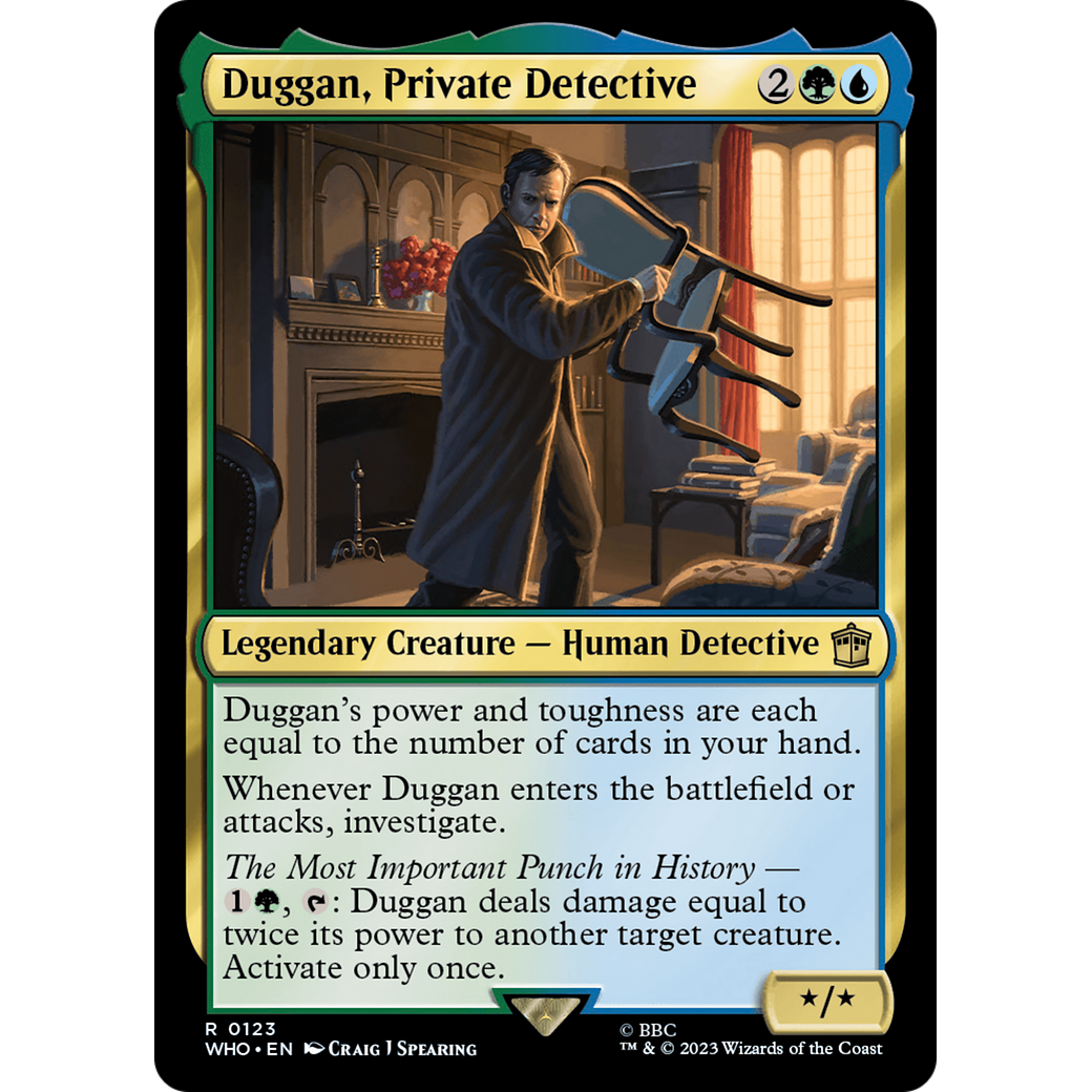 Duggan, Private Detective (WHO-123) - Doctor Who